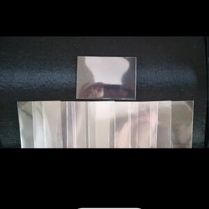NIB 20 Clear Card Sleeves For SS Cards, Playing Cards, Drivers License, Pics